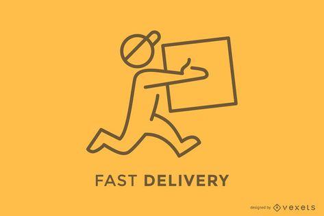 Fast Delivery Logo, Delivery Company Logo, Delivery Logo Design, Box Logo Design, Delivery Logo, Automotive Logo Design, Express Logo, Trendy Logos, Logo With A