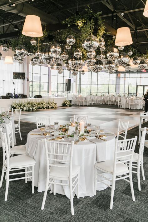 Field Wedding, Table S, Nye Wedding, Dance Floor Wedding, Disco Theme, Birmingham Wedding, Alabama Weddings, Future Wedding Plans, Disco Balls