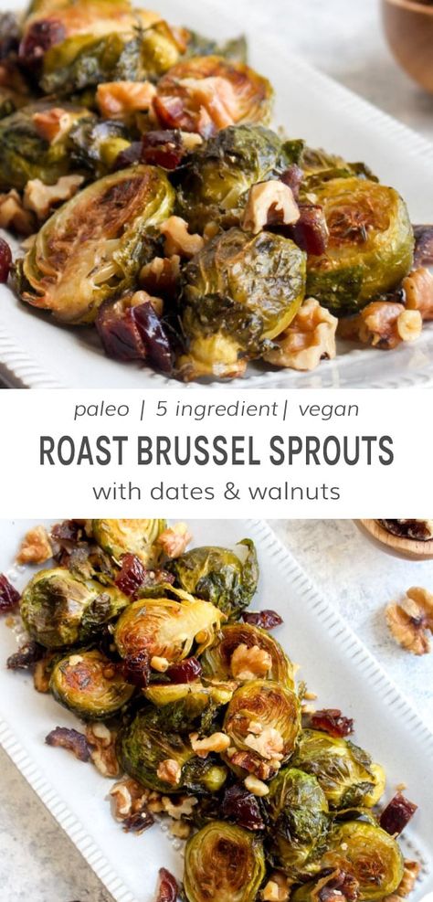 Easy Vegetable Side Dish, Thanksgiving Vegetables Side Dishes, Thanksgiving Vegetables, Easy Vegetable Side Dishes, Vegetable Side Dish, Easy Vegetable, Vegan Roast, Roasted Brussels Sprouts, Roasted Brussel