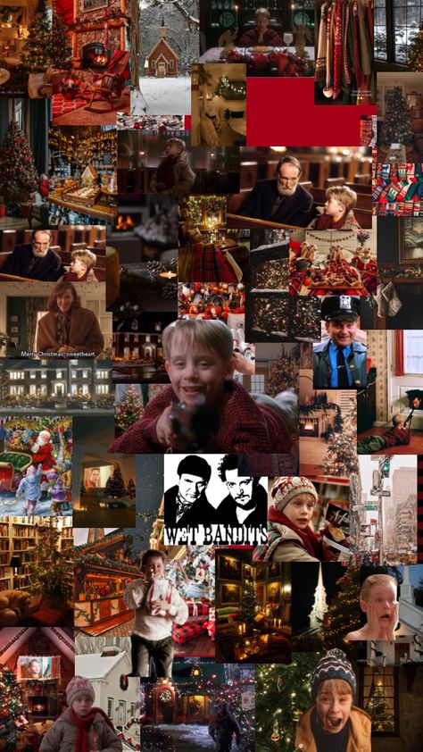 Home Alone Christmas Astethic, Merry Christmas Home Alone, Home Alone Collage, Home Alone Aestic, Home Alone Wallpers Iphone, Home Alone Background, Home Alone Wallpers, Home Alone Theme, Christmas Dump