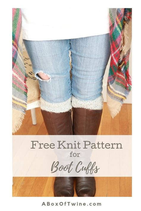 Boot Cuff Pattern, Knitted Boot Cuffs, Boot Cuff, Paris Grey, Boots Patterns, Knit Boots, Purl Stitch, Cowl Pattern, Knitting Books