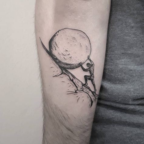 Greek Letters Tattoo, Sisyphus Tattoo, Amor Fati Tattoo, Philosophy Tattoos, Banksy Tattoo, Body Doodles, Mirror Tattoos, Loyalty Tattoo, Letters Tattoo