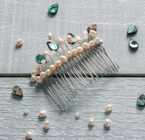 Bridal hair combs