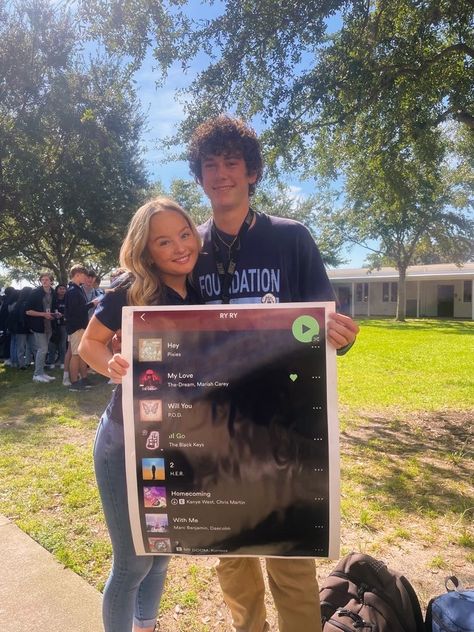 Hoco Proposals Megan Moroney, Hoco Proposals Ideas Deftones, Christian Prom Proposal, Lyric Hoco Proposal, Playboi Carti Hoco Proposal, Music Themed Promposal, Marching Band Hoco Proposals Ideas, Ptv Hoco Proposals, Yes Dance Answers