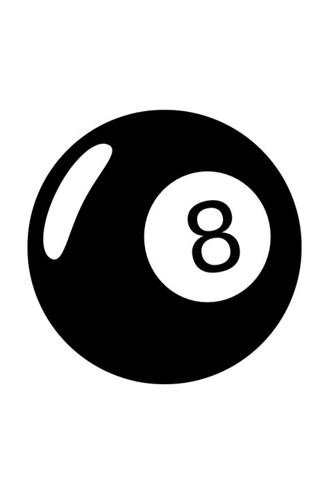 8 Ball Drawing Easy, Eight Ball Drawing, 8ball Drawing, 8 Ball Illustration, 8 Ball Icon, 8 Ball Drawing, 8 Ball Aesthetic, 8 Ball Art, 8 Ball Sticker