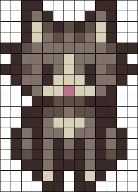 Tapeta Hello Kitty, Piskel Art, Pixel Beads, Easy Perler Beads Ideas, Söt Katt, Arte 8 Bits, Easy Pixel Art, Pixel Art Templates, Pixel Drawing