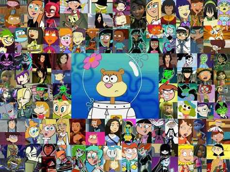 Fictional Females- Nickelodeon Nickalodean Cartoon Characters, Nickaloden Characters, Nickalodian Cartoons, Female Cartoon Characters Disney, Female Fictional Characters, Old Nickelodeon Cartoons, Nickelodeon Cartoon Characters, Nickelodeon Nostalgia, Cartoon Characters Names