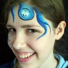 Kids Face Painting Easy, Lion Face Paint, Face Paint Tutorial, Mermaid Face Paint, Easy Face Painting Designs, Bodysuit Tattoos, Pirate Face, Black Face Paint, Face Painting For Boys