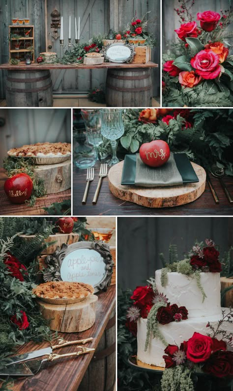 Snow White Wedding Theme, Snow White Fairytale, Vintage Snow White, Snow White Wedding, Apple Wedding, Snow White Birthday Party, White Wedding Inspiration, Snow White Birthday, Orchard Wedding