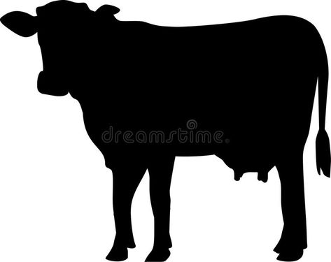 Silhouette Animals, Cow Silhouette, Grass Silhouette, Beef Cow, Cow Illustration, Art Cube, Fire House, Lilac Bushes, Pop Art Animals