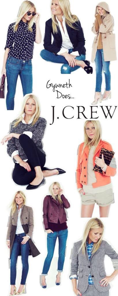 J Crew Style Summer, Jcrew Style Inspiration, J Crew Lookbook, J Crew Outfits, Black Pens, Nice Ideas, J Crew Style, Estilo Preppy, Gwyneth Paltrow