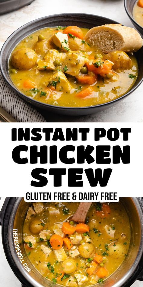 Instant Pot Stew Recipe, Instant Pot Chicken Stew, Instant Pot Stew, Old Fat, Stew Chicken Recipe, Instant Pot Soup Recipes, Pressure Cooker Chicken, Healthy Comfort, Best Instant Pot Recipe