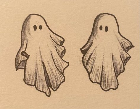 two ghosts in 2022 | Ghost tattoo, Line art drawings, Ghost drawing How To Draw A Sheet Ghost, Corgi Ghost Tattoo, Autumn Sketch Ideas, Friend Ghost Tattoos, Halloween Art Simple, Ghosts In Love Drawing, Vampire Drawing Sketches, Sheet Ghost Art, Sheet Ghost Drawing