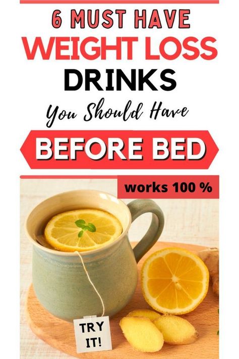 Detox Drink Before Bed, Drinks Before Bed, Diet Vegetarian, Burn Fat Faster, Healthy Smoothie, Fat Burning Drinks, Lose 50 Pounds, Before Bed, Good Fats