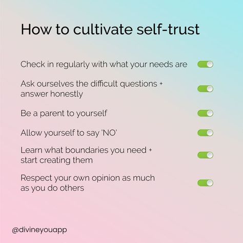 How To Be Trustworthy, Learning How To Trust, Build Self Trust, How To Build Self Trust, Building Self Trust, Self Trust Affirmation, How To Trust Yourself, Self Trust, Trusting Yourself