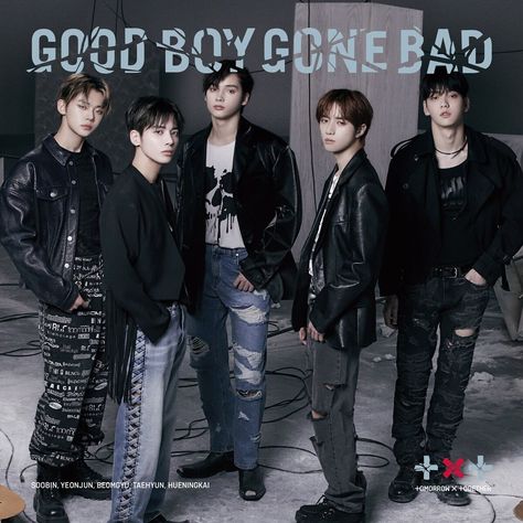 GOOD BOY GONE BAD (single)/Gallery Txt Group, Good Boy Gone Bad, Tomorrow X Together, Body Picture, Good Boy, Original Song, Celebrity Art, Group Photos, All Music