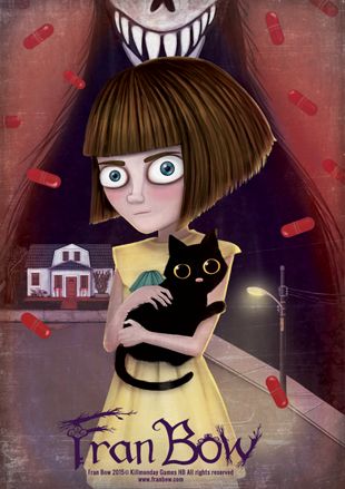 Fran Bow - Physiological horror adventure indie game by Killmonday Games. Mr Midnight, Fran Bow, Doll Tattoo, Bow Art, Little Misfortune, Tattoo People, Creepy Tattoos, Rpg Horror Games, Game Poster