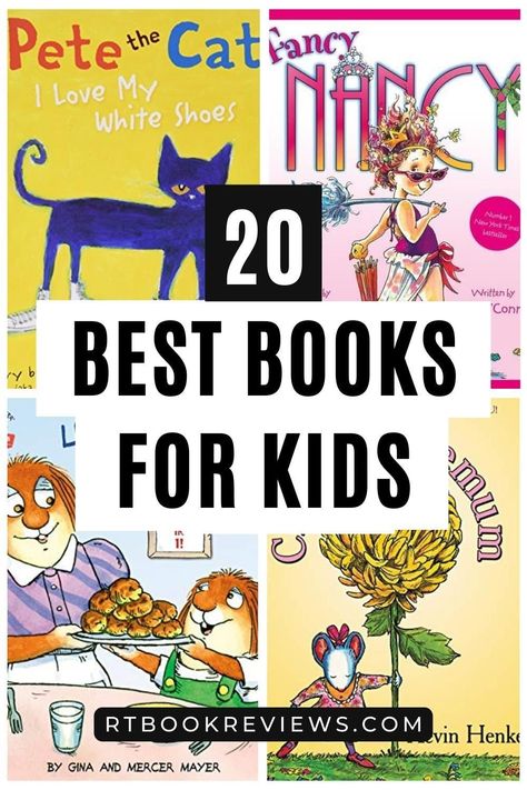 Looking for amazing books for children similar to the Berenstain Bears series? Look no further! Tap here to see our list of 20 books that offer the same type of feel-good stories with positive messages for you to share with little ones. #bestbooks #booksliketheberenstainbears #childrensbookstoread Best Children’s Books, Popular Kids Books, Best Kids Books, Popular Picture Books, Classic Kids Books, The Berenstain Bears, Childrens Book Characters, Books Recommendations, Popular Childrens Books