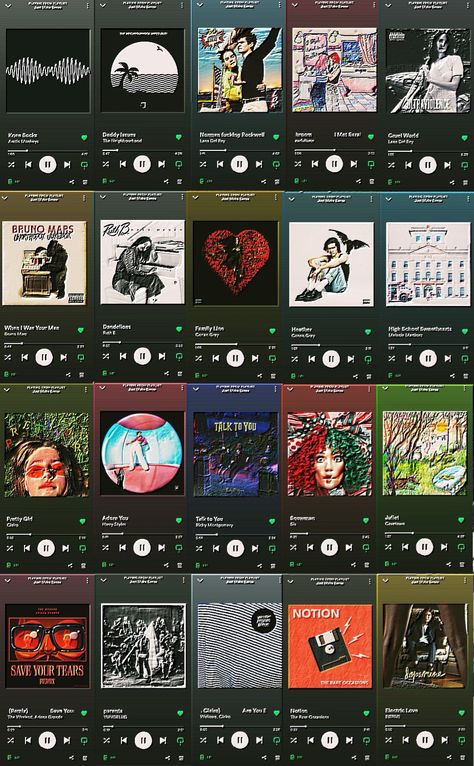 Favorite Music Playlist Cover, Song Playlist Drawing, Almost There Wallpaper, Spotify Songs Aesthetic, Music Spotify Songs, Playlist Sticker, Song Collage, Wallpaper Songs, Football Wallpaper Iphone