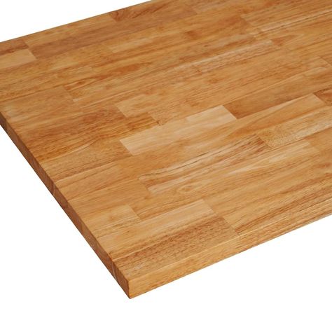 Sparrow Peak Rubberwood 6-ft Unfinished Natural Straight Butcher Block Rubberwood Kitchen Countertop in the Kitchen Countertops department at Lowes.com Butcher Block Kitchen Countertops, Laundry Room Folding Table, Bath Countertops, Block Countertops, Butcher Block Countertop, Kitchen Countertops Laminate, Hevea Brasiliensis, Butcher Block Wood, Butcher Block Kitchen