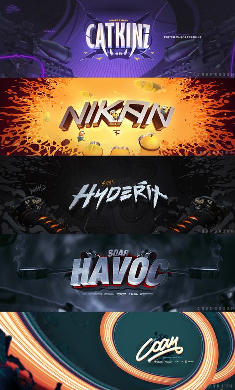 Twitter Headers on Behance Banner Gaming, Logo Frame, Text Logos, Gfx Design, Youtube Banner Backgrounds, Youtube Banner Design, Header Design, Game Logo Design, Youtube Design