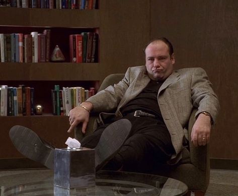 Sopranos Poster, Mafia Gangster, Kare Kare, Tony Soprano, Woke Up This Morning, Film Inspiration, Hbo Series, Character Aesthetic, Movie Scenes