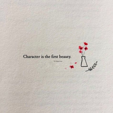 #life #character #deeplines #quote #love #motivational Character Is The First Beauty, 1 Liner Quotes, One Line Poetry English, 1 Line Quotes Life, Cute One Liners, Best One Liners Quotes, English Poetry Deep One Line, One Liners Quotes Deep English, Simple Quotes About Self Love