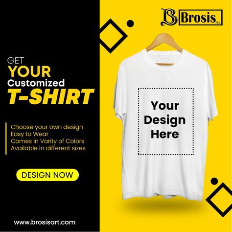 Brosis art presents the best customize t-shirts and designs your logo. Brosis art always provides the best quality t-shirt with great design. Visit their website and buy now!!. Visit: brosisart.com/ #BrosisArt #Tshirt #Tshirt #Fashion #Trend #PrintedClothes #Designer #CreativityIsFashion #Creativedesign #BeInFashion #OrderNow #OnlineShop Product Knowledge Design Instagram, Art Presents, Photoshop Video, T Shirt Png, Tshirt Fashion, Creative Tshirt, Simple Tshirt, Collar Tshirt, Customise T Shirt