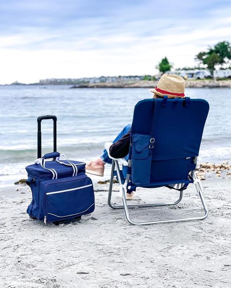 Beach Day Essentials, Backyard Bbq Party, Beach Equipment, Beach Supplies, Nautical Colors, Coastal Interior, Folding Beach Chair, New England Style, Summer Friends