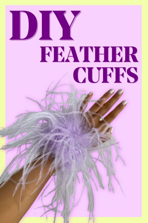 Feather cuffs are in this season! Lifestyle expert Julia Grieve is here to show you how you can make your very own feather cuffs with this quick and simply DIY snap bracelets. "You want to match the feathers to the duck tape!" Ribbon Feather Diy, Wash Feather Pillows, Cuff Bracelets Diy, Cuffs Diy, Feather Cuffs, Diy Feather, Feather Diy, Fabric Feathers, Green Acres