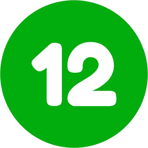 Number 12 twelve icon #number #12 #twelve #icon Number 19, Number 12, Cricut Projects Vinyl, Icon Download, Icon Font, Cricut Projects, Vector Icons, Icon Design, Green Colors