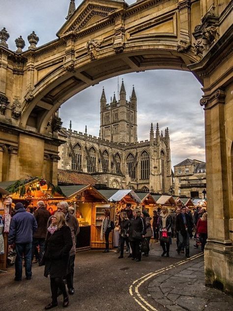 Bath England Christmas, Uk Scenery, British Christmas, Christmas In England, Bath Uk, Bath England, Terra Nova, Voyage Europe, Christmas Markets