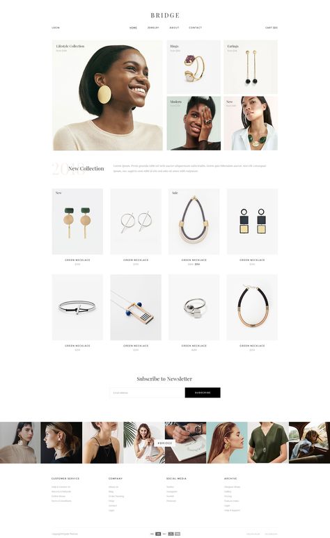 Jewelry Site Design, Jewelry Website Design, Fashion Website Design, Jewelry Store Design, Shopify Website Design, Ecommerce Website Design, Wordpress Design, Website Design Layout, Shopify Website