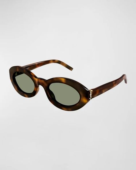 Ysl Sunglasses, Oval Sunglasses, Sunglasses Vintage, Fall 2024, Designer Sunglasses, Designer Collection, Top Designers, In Fashion, Neiman Marcus