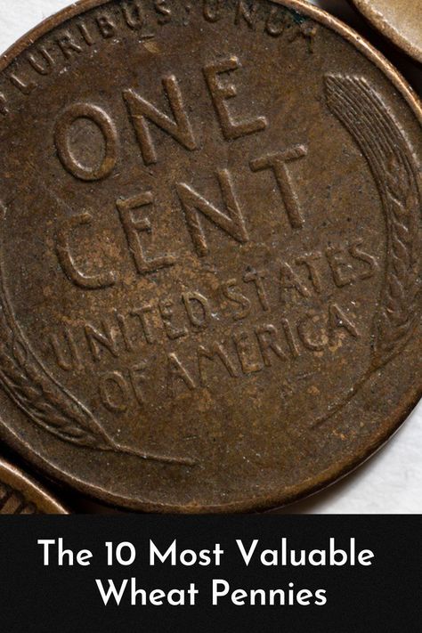 How To Clean Coins, Smashed Pennies, Valuable Wheat Pennies, Old Pennies Worth Money, Rare Pennies, Old Coins Value, Penny Values, Air Stone, Valuable Pennies