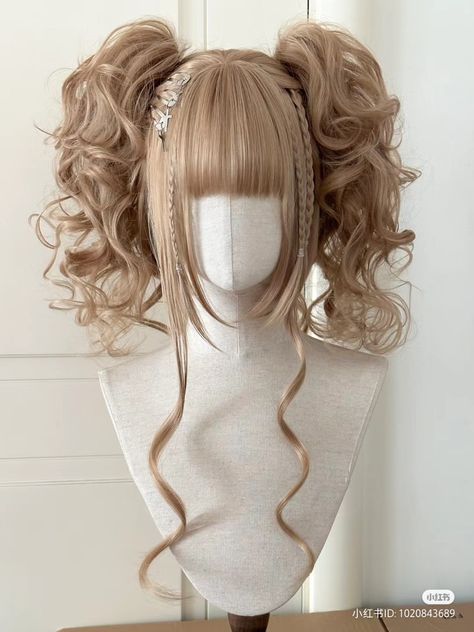 Pretty Hair Cuts, Gyaru Hair, Hair Doctor, Kpop Hair, Personal Grooming, Cosplay Hair, Social Art, Kawaii Hairstyles, Harbin