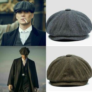 Mens Newsboy Cap for sale | eBay Peaky Blinders Accessories, Men Beret, Peaky Blinders Cap, Peaky Blinders Hat, Newsboy Cap Men, Mens Beret, Beret Hats, Cap Outfit, Spring Flats