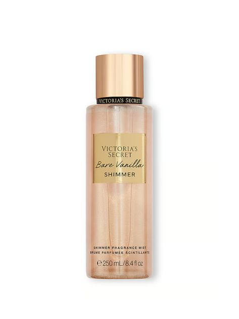 Buy Shimmer Body Mist - Order Fragrances online 1122850400 - Victoria's Secret US Eau De Cologne, Shimmer Body Mist, Victoria Secret Vanilla, Perfume Victoria Secret, Profumo Victoria Secret, Shimmer Body Lotion, Bare Vanilla, Parfum Victoria's Secret, Victoria Secret Body Mist