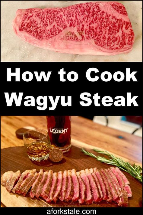 Wagyu steak is known as the best steak in the world. Cooking it is surprisingly quick, easy, and simple! Follow these steps and tips on how to cook it perfectly! #sponsored #wagyusteak #wagyubeef Steak New York Strip, Bourbon Slush Recipe, Wagyu Recipes, Wagyu Beef Recipe, Wagyu Meat, Wagyu Beef Steak, Wagyu Ribeye, Steak At Home, Sirloin Steak Recipes