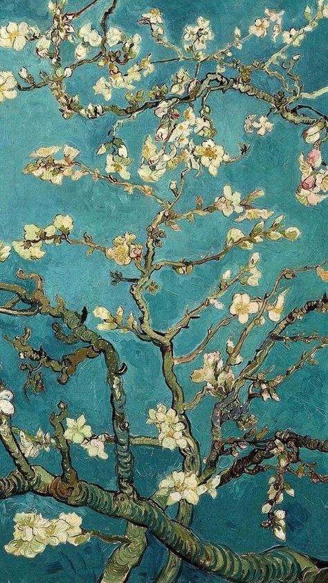 Amendoeira em Flor, Van Gogh, 1888-1890. | Fine art painting oil, Painting wallpaper, Art painting oil Van Gogh Iphone Wallpaper, Van Gogh Aesthetic, Famous Art Paintings, Van Gogh Wallpaper, Van Gogh Almond Blossom, Vincent Van Gogh Art, Arte Van Gogh, Monet Paintings, Famous Artwork