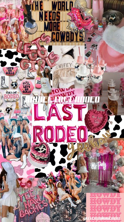 Brides last rodeo bachelorette party / hens night theme! Hens Night Theme, Brides Last Rodeo, Night Party Theme, Hens Night Games, Last Rodeo Bachelorette Party, Last Rodeo Bachelorette, Hens Party Themes, Rodeo Bachelorette, Last Rodeo