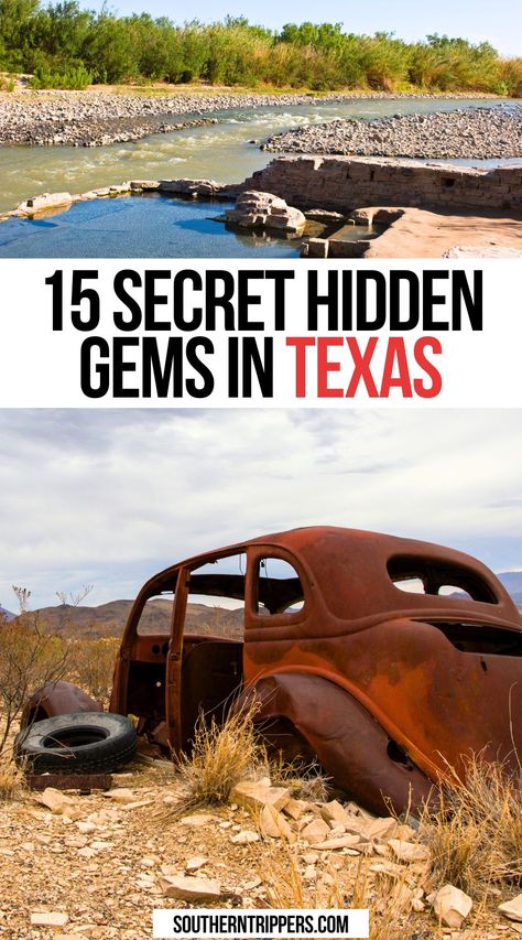 15 Secret Hidden Gems In Texas Things To Do In Texas Bucket Lists, Texas Places To Visit, Texas Vacation Ideas, Bucket List Texas, Texas Travel Guide, Texas Bucket List, Midland Texas, Texas Things, Texas Life