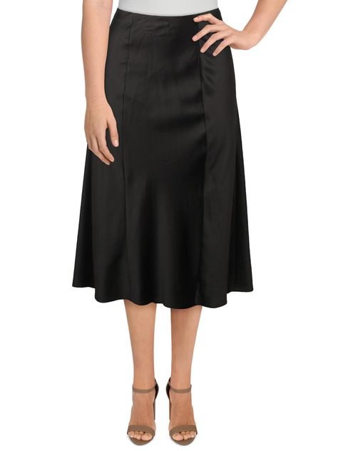 Black slip skirt outfit