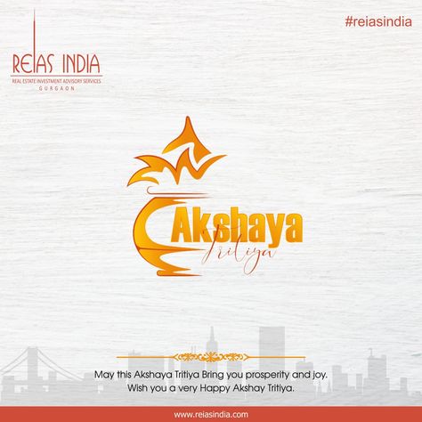 On the auspicious occasion of Akshaya Tritiya, Reias India wishes you eternal prosperity, a healthy life and abundant success. #HappyAkshayaTritiya #Lordkubera #reiasindia Akshay Tritiya Creative Ads, Akshaya Tritiya Creative Ads, Akshaya Tritiya Creative, Akshay Tritiya, Akshaya Tritiya, Gold Shop, Wishes For You, Creative Ads, Design Minimal