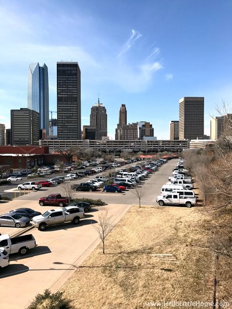 48 Hours in Oklahoma City - Best Things to Do, See, Eat | Hello Little Home Walkable City, Urban Aesthetic, Oklahoma City, City Aesthetic, City Travel, Weekend Trips, Little Houses, Travel Bucket List, Oklahoma