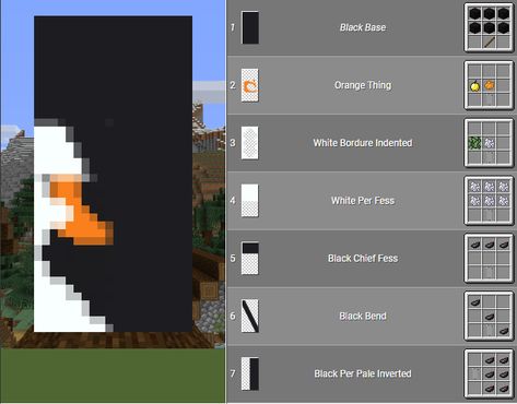 Minecraft Dye Guide, Pride Month Minecraft Builds, Cool Banner Ideas Minecraft, Shops Minecraft Ideas, Chicken Banner Minecraft, Aesthetic Minecraft Banner Designs, Cute Minecraft Banner Designs Tutorial, Banner Design Minecraft Step By Step, Banner Design Ideas Minecraft