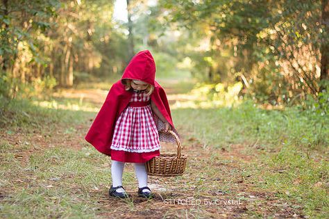 Red riding hood makeup