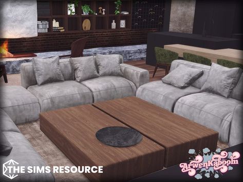 Sims 4 Free Mods, Living Room Sims 4, Sims 4 Cc Furniture Living Rooms, Urban Rooms, Sims 4 Beds, Urban Living Room, Sims 4 Cc Eyes, Sims Baby, Sims 4 Bedroom