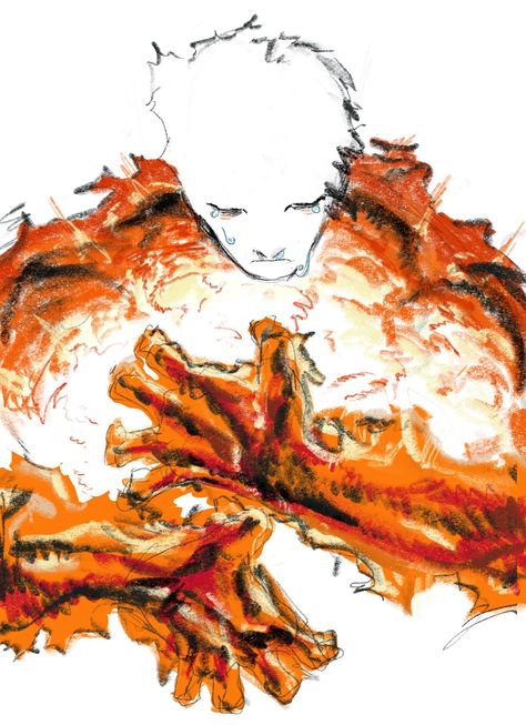 mkbox (@bawlboxer) on X Agni Fire Punch Icon, Agni Fire Punch, Lava Powers, Breathing Fire Drawing, Fire Punch Manga, Fire Attacks Concept Art, Fire Punch, Tatsuki Fujimoto, Visual Metaphor