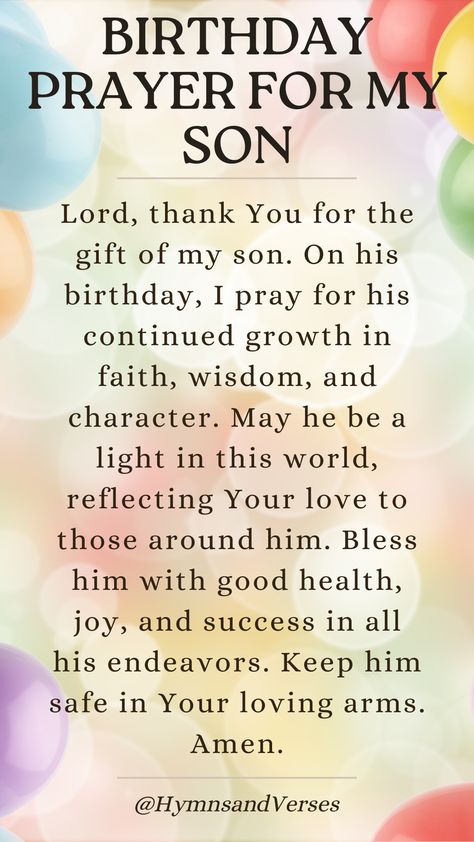 Happy Blessed Birthday Son, To My Son On His 18th Birthday, Happy Birthday Message To My Son, Happy Bday Son From Mom, Birthday Greetings For My Son, Christian Birthday Wishes For Son, Prayer For My Son On His Birthday, Birthday Greetings For A Son, Happy 50th Birthday Son